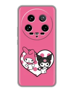 Чохол для Xiaomi 14 Ultra з картинкою «Kuromi та My Melody»