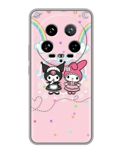Чохол для Xiaomi 14 Ultra з картинкою «My Melody та Kuromi»