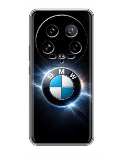 Чохол для Xiaomi 14 Ultra з картинкою «BMW — неонове сяйво»