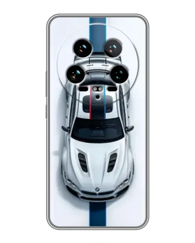 Чохол для Xiaomi 14 Ultra з картинкою «Вид зверху — BMW M»