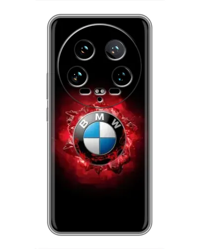 Чохол для Xiaomi 14 Ultra з картинкою «Логотип BMW — спалах»
