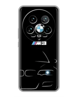 Чохол для Xiaomi 14 Ultra з картинкою «Мінімалістичний принт BMW M3»