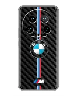 Чохол для Xiaomi 14 Ultra з картинкою «Емблема BMW та карбон»