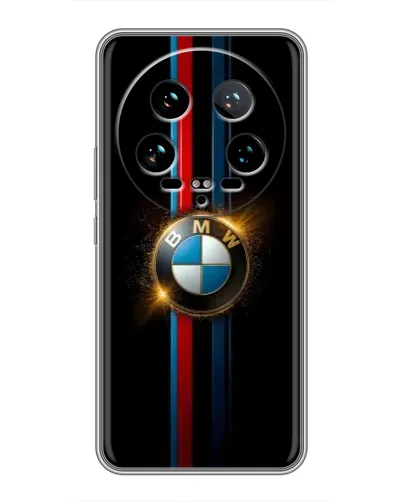 Чохол для Xiaomi 14 Ultra з картинкою «BMW M-Power неон»