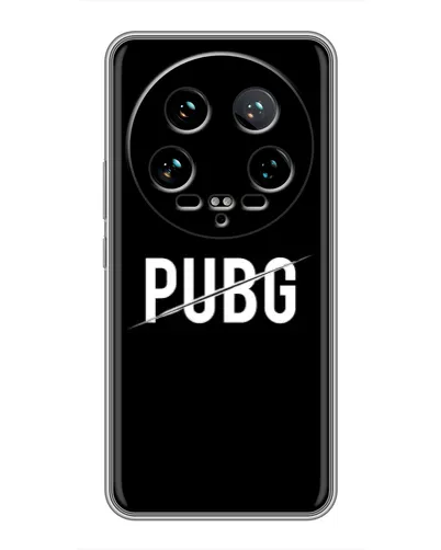 Чохол для Xiaomi 14 Ultra з картинкою «PUBG — білий логотип» Чохол для Xiaomi 14 Ultra з картинкою «PUBG — білий логотип»