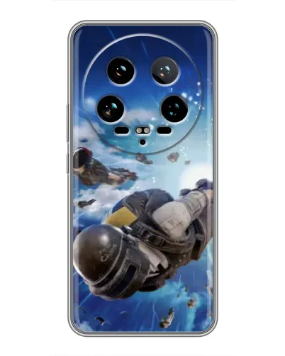 Чохол для Xiaomi 14 Ultra з картинкою «Десант PUBG — стрибок» Чохол для Xiaomi 14 Ultra з картинкою «Десант PUBG — стрибок»
