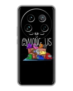 Чохол для Xiaomi 14 Ultra з картинкою «Логотип Among Us» Чохол для Xiaomi 14 Ultra з картинкою «Логотип Among Us»