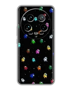 Чехол для Xiaomi 14 Ultra с картинкой «Экипаж Among Us» Чехол для Xiaomi 14 Ultra с картинкой «Экипаж Among Us»
