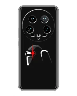 Чехол для Xiaomi 14 Ultra с картинкой «Among Us шлем» Чехол для Xiaomi 14 Ultra с картинкой «Among Us шлем»