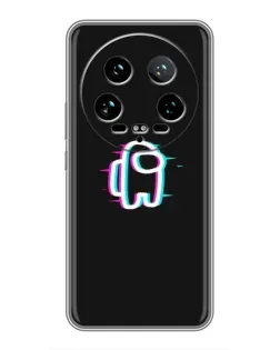 Чохол для Xiaomi 14 Ultra з картинкою «Among Us неон»