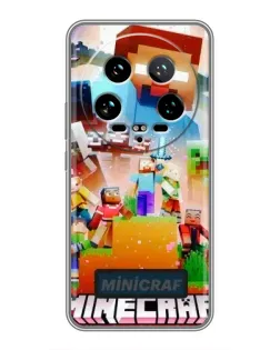 Чехол для Xiaomi 14 Ultra с картинкой «Minecraft герои игры» Чехол для Xiaomi 14 Ultra с картинкой «Minecraft герои игры»