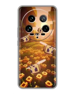 Чехол для Xiaomi 14 Ultra с картинкой «Поле подсолнухов»