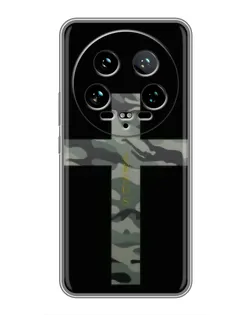 Чехол для Xiaomi 14 Ultra с картинкой «Милитари Крест»