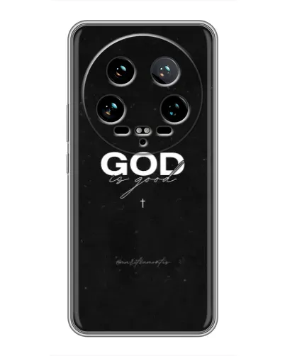 Чехол для Xiaomi 14 Ultra с картинкой «GOD — Бог над всем» Чехол для Xiaomi 14 Ultra с картинкой «GOD — Бог над всем»