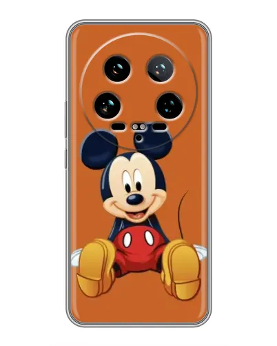 Чехол для Xiaomi 14 Ultra с картинкой «Микки отдыхает» Чехол для Xiaomi 14 Ultra с картинкой «Микки отдыхает»