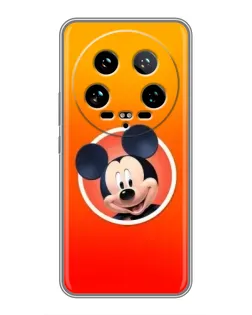 Чехол для Xiaomi 14 Ultra с картинкой «Mickey в круге»