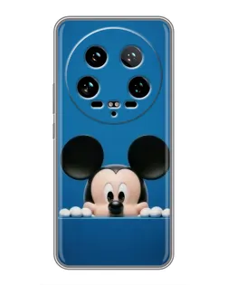 Чохол для Xiaomi 14 Ultra з картинкою «Міккі виглядає» Чохол для Xiaomi 14 Ultra з картинкою «Міккі виглядає»