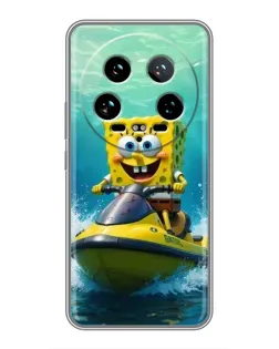 Чохол для Xiaomi 14 Ultra з картинкою «Спанч Боб на гідроциклі» Чохол для Xiaomi 14 Ultra з картинкою «Спанч Боб на гідроциклі»