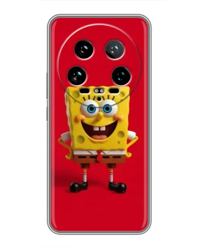 Чохол для Xiaomi 14 Ultra з картинкою «Спанч Боб на червоному» Чохол для Xiaomi 14 Ultra з картинкою «Спанч Боб на червоному»