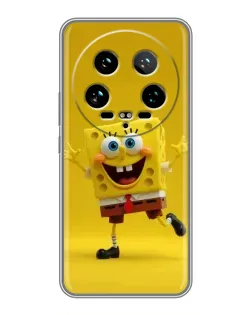 Чохол для Xiaomi 14 Ultra з картинкою «Позитивний Губка Боб»