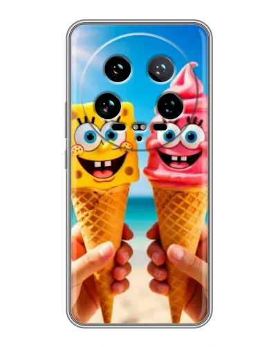 Чохол для Xiaomi 14 Ultra з картинкою «Спанч Боб морозиво» Чохол для Xiaomi 14 Ultra з картинкою «Спанч Боб морозиво»