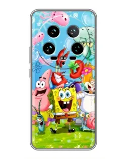 Чохол для Xiaomi 14 Ultra з картинкою «Губка Боб та друзі»