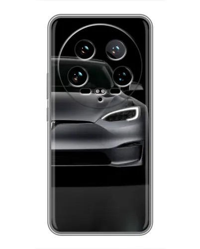 Чохол для Xiaomi 14 Ultra з картинкою «Tesla Model S Look»