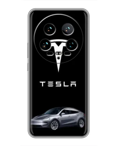 Чохол для Xiaomi 14 Ultra з картинкою «Tesla Model Y»