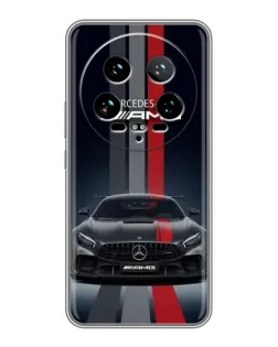 Чохол для Xiaomi 14 Ultra з картинкою «Mercedes — білий карбон» Чохол для Xiaomi 14 Ultra з картинкою «Mercedes — білий карбон»
