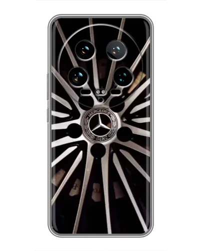 Чехол для Xiaomi 14 Ultra с картинкой «Диск Mercedes»