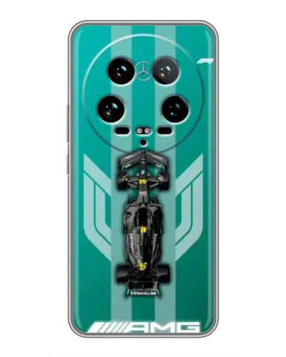 Чохол для Xiaomi 14 Ultra з картинкою «Mercedes AMG Petronas»