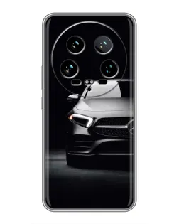 Чохол для Xiaomi 14 Ultra з картинкою «Світло фар Mercedes»