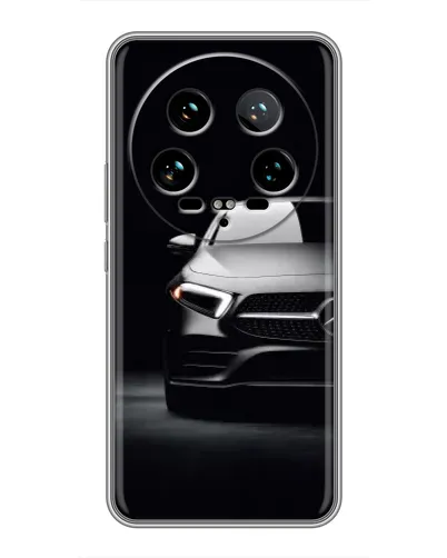 Чохол для Xiaomi 14 Ultra з картинкою «Світло фар Mercedes»