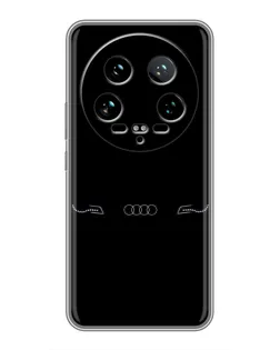 Чохол для Xiaomi 14 Ultra з картинкою «Audi — світловий підпис»