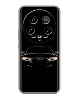 Чохол для Xiaomi 14 Ultra з картинкою «Audi — нічний контур»