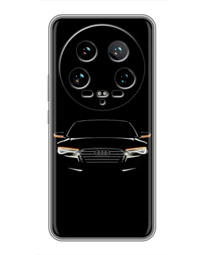 Чохол для Xiaomi 14 Ultra з картинкою «Audi — нічний контур»