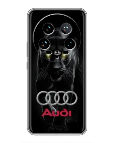 Чохол для Xiaomi 14 Ultra з картинкою «Пантера та Audi»