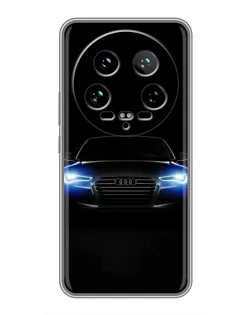Чохол для Xiaomi 14 Ultra з картинкою «Audi в неоні»