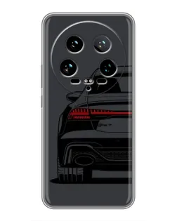 Чохол для Xiaomi 14 Ultra з картинкою «Задня частина Audi — арт»