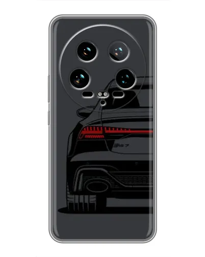 Чохол для Xiaomi 14 Ultra з картинкою «Задня частина Audi — арт»