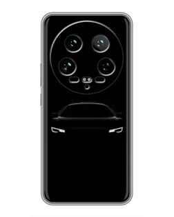 Чохол для Xiaomi 14 Ultra з картинкою «Погляд Audi у темряві»