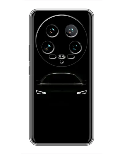 Чохол для Xiaomi 14 Ultra з картинкою «Погляд Audi у темряві»