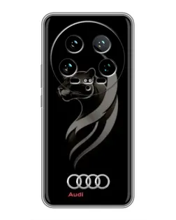 Чохол для Xiaomi 14 Ultra з картинкою «Графіка — пантера та Audi»
