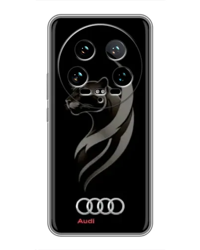 Чохол для Xiaomi 14 Ultra з картинкою «Графіка — пантера та Audi»