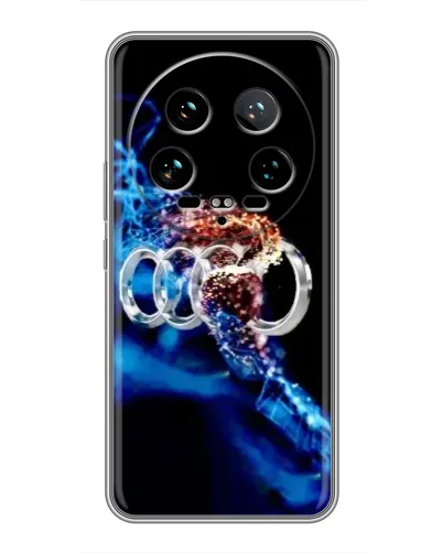 Чохол для Xiaomi 14 Ultra з картинкою «Енергія лого Audi»