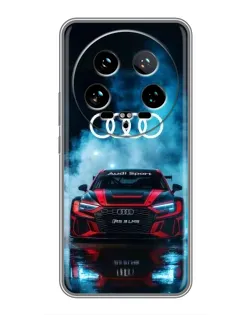 Чохол для Xiaomi 14 Ultra з картинкою «Audi Sport — неон»