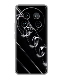 Чохол для Xiaomi 14 Ultra з картинкою «Audi — абстрактні кільця»