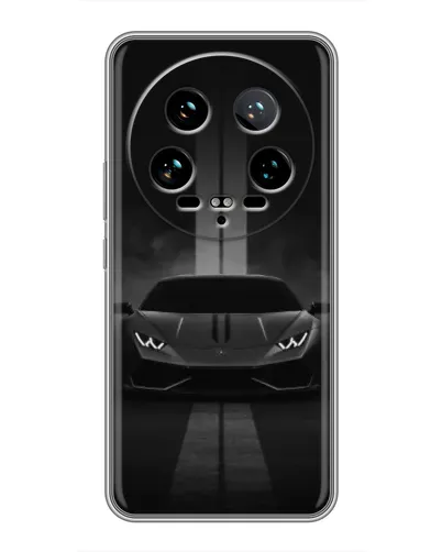 Чохол для Xiaomi 14 Ultra з картинкою «Lamborghini симетрія доріг»