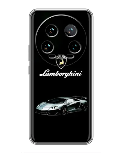 Чохол для Xiaomi 14 Ultra з картинкою «Логотип Lamborghini класика»