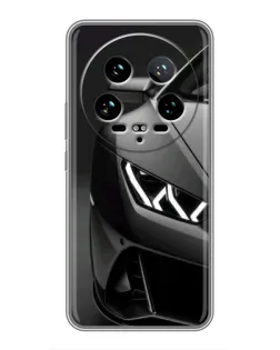 Чохол для Xiaomi 14 Ultra з картинкою «Lamborghini фари деталізація»